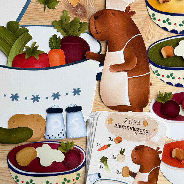 Gotuj z Kapibarą PACZKA z gotową zabawą