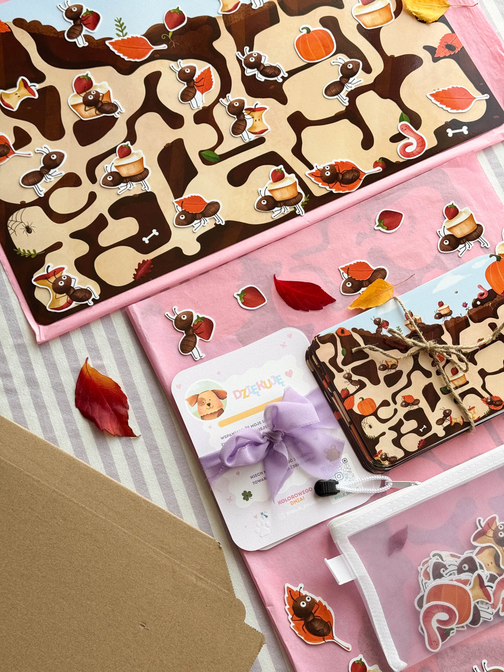 Mrowisko PACZKA z gotową zabawą - obrazek 3