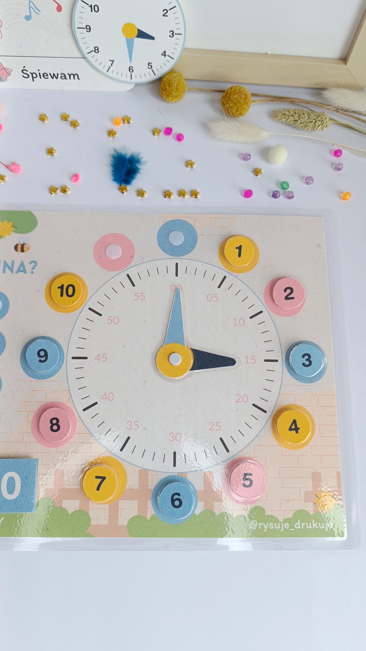 Plansza z zegarem - obrazek 3
