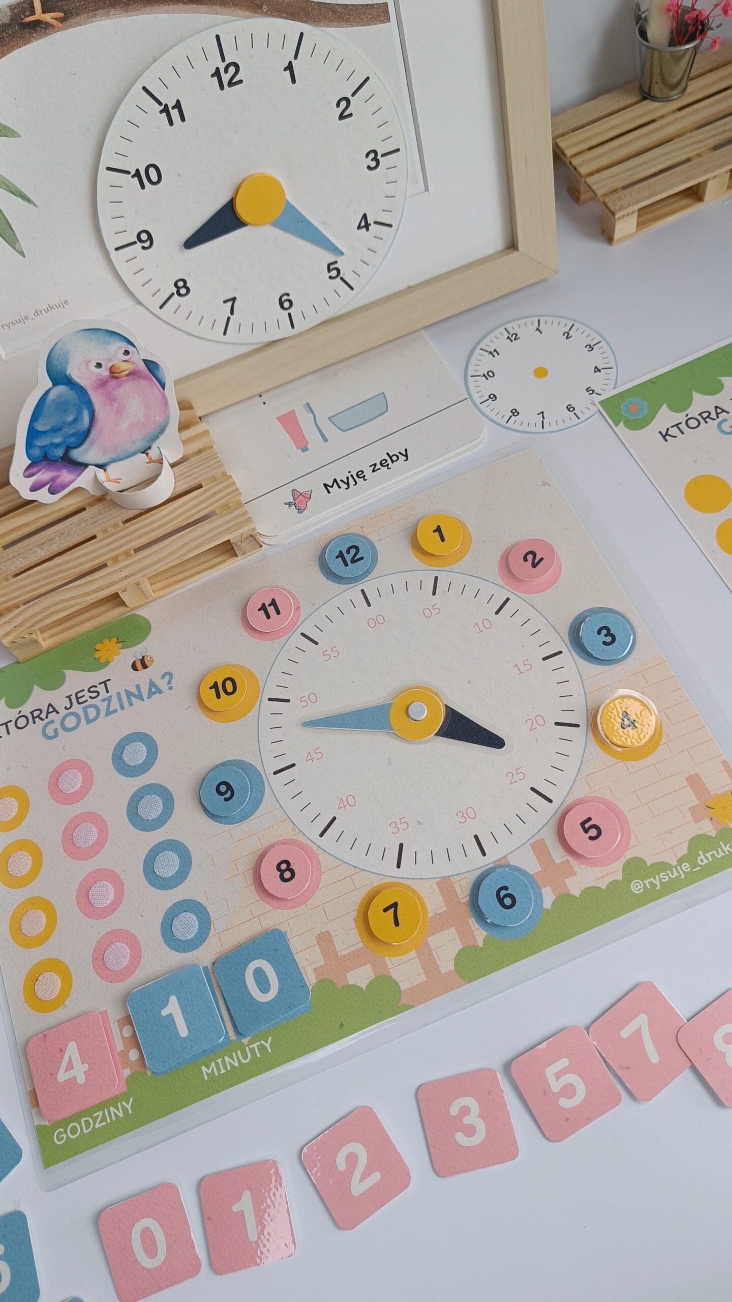 Plansza z zegarem - obrazek 4