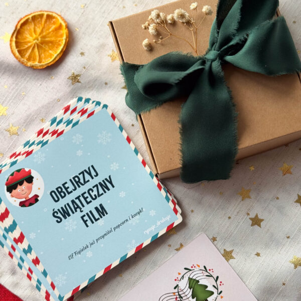 Elf Figielek - mała PACZKA z gotową zabawą