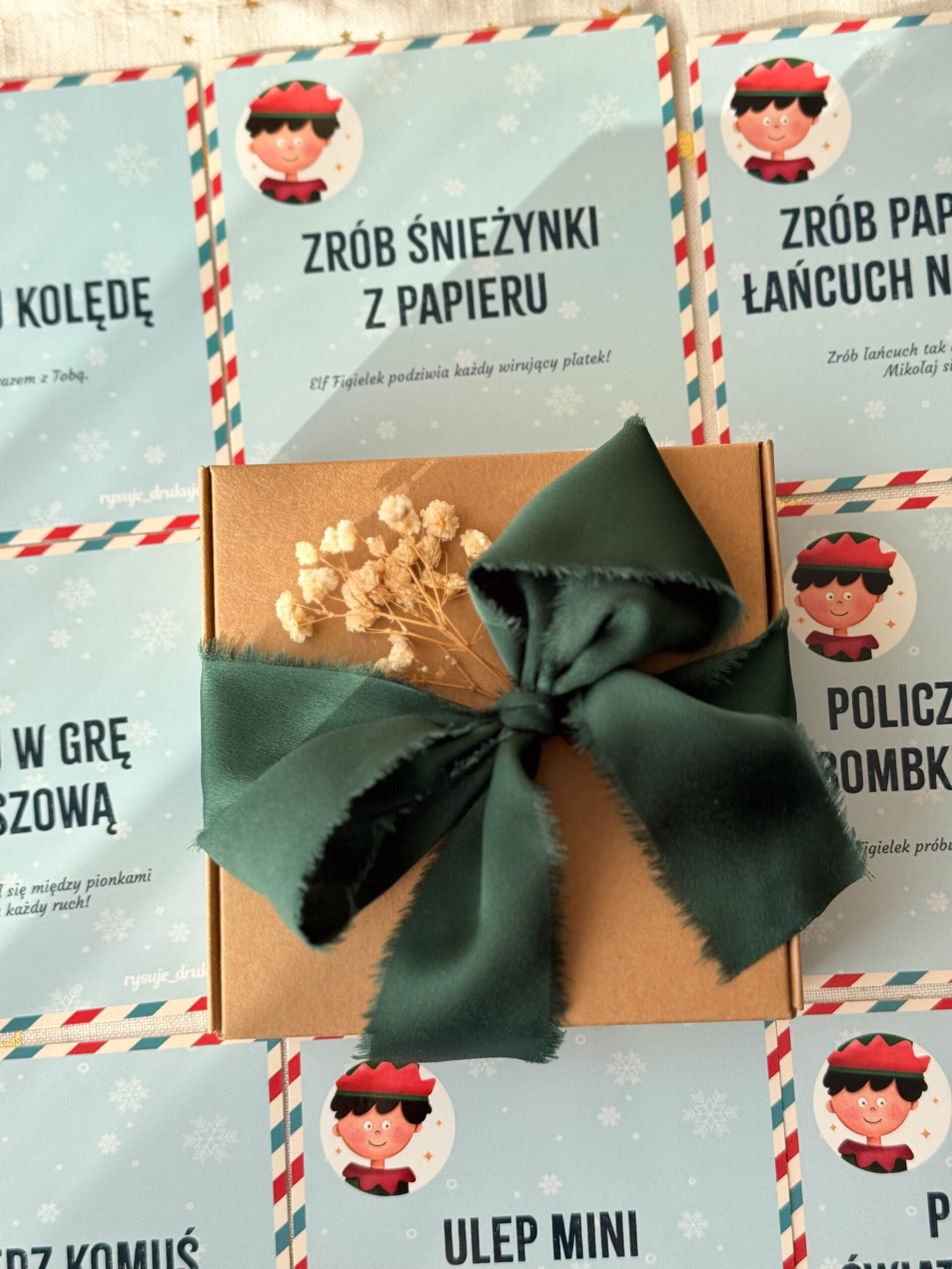 Elf Figielek - mała PACZKA z gotową zabawą - obrazek 9