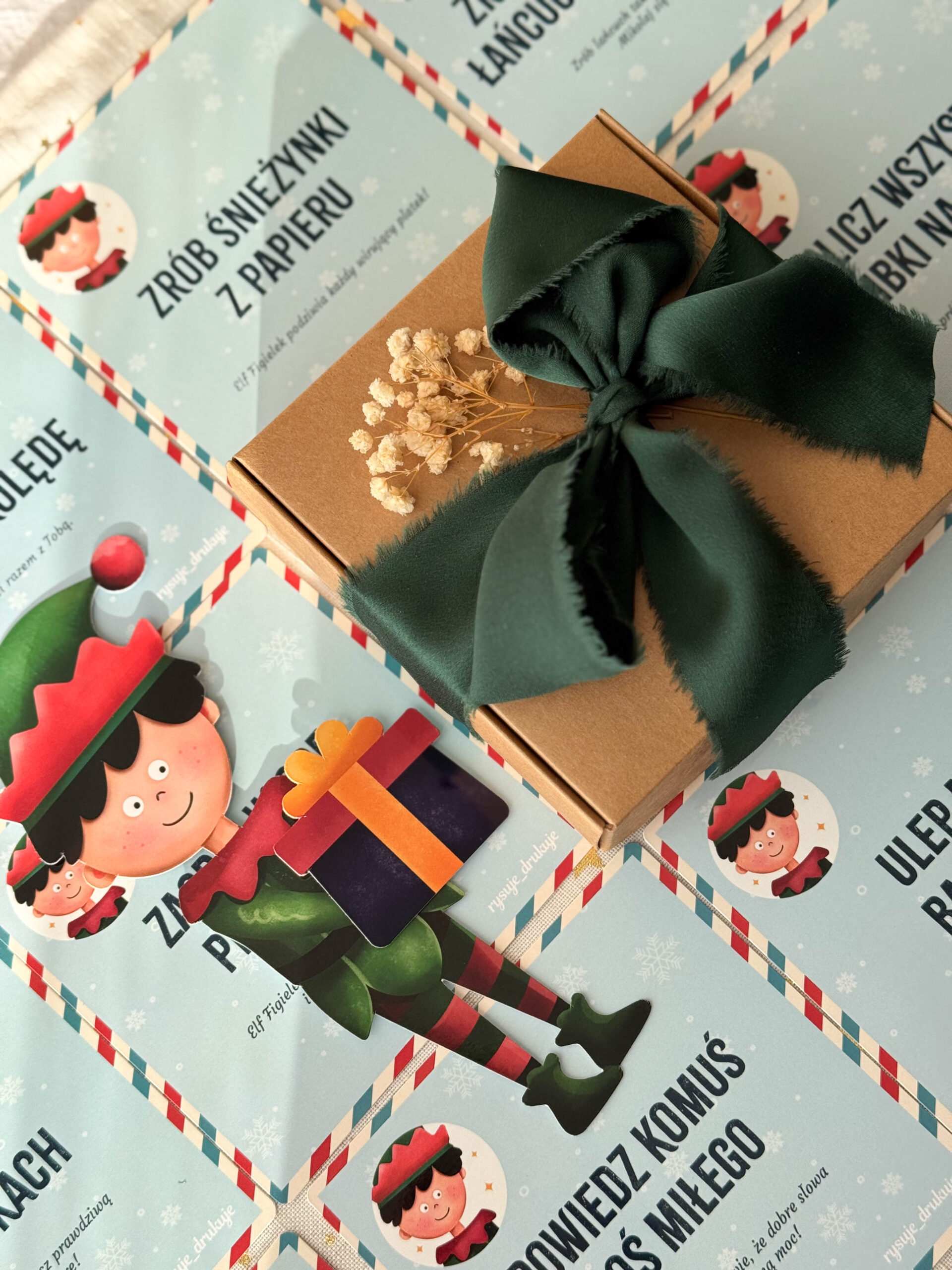 Elf Figielek - mała PACZKA z gotową zabawą - obrazek 2