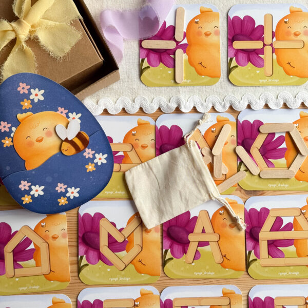 Kurczak i Pszczółka PACZKA z gotową zabawą